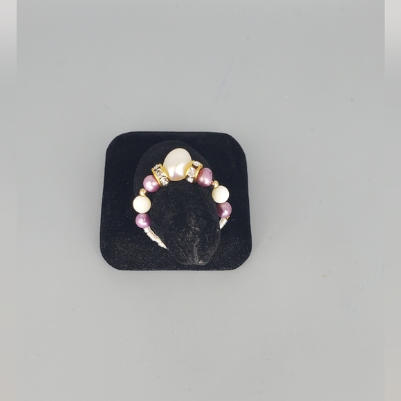 Freshwater Pearl Beaded Ring - Picture 4 of 8